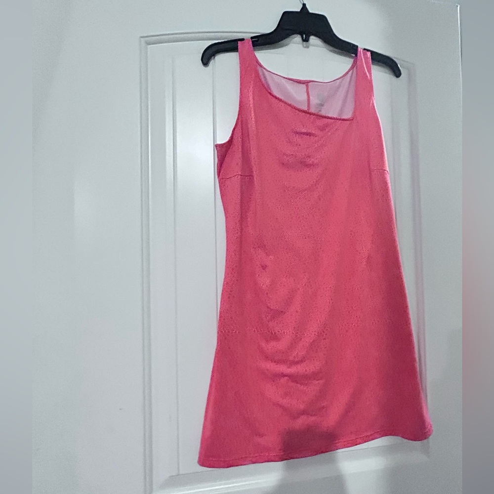 K-Swiss Pink Athletic Skirt with Patterned Lining
